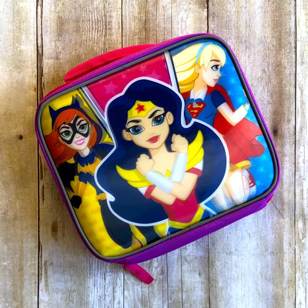 New! DC Super Hero Girls Lunch Bag